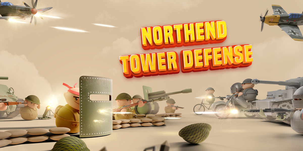 戦塵の地：陣地戦ゲームテンプレート(Northend Tower Defense)