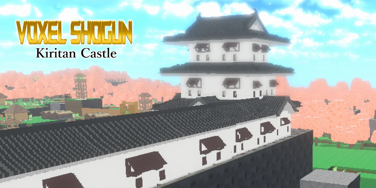 ボクセル築城ずんだもんキャッスル(Voxel Shogun KIritan Castle)